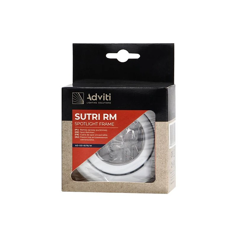 ORNO Φωτιστικό spot 50W GU10/MR16 κινητό SUTRI RΜ Adviti Λευκό AD-OD-6176/W ORNO Φωτιστικό spot 50W GU10/MR16 κινητό SUTRI RΜ Adviti Λευκό AD-OD-6176/W