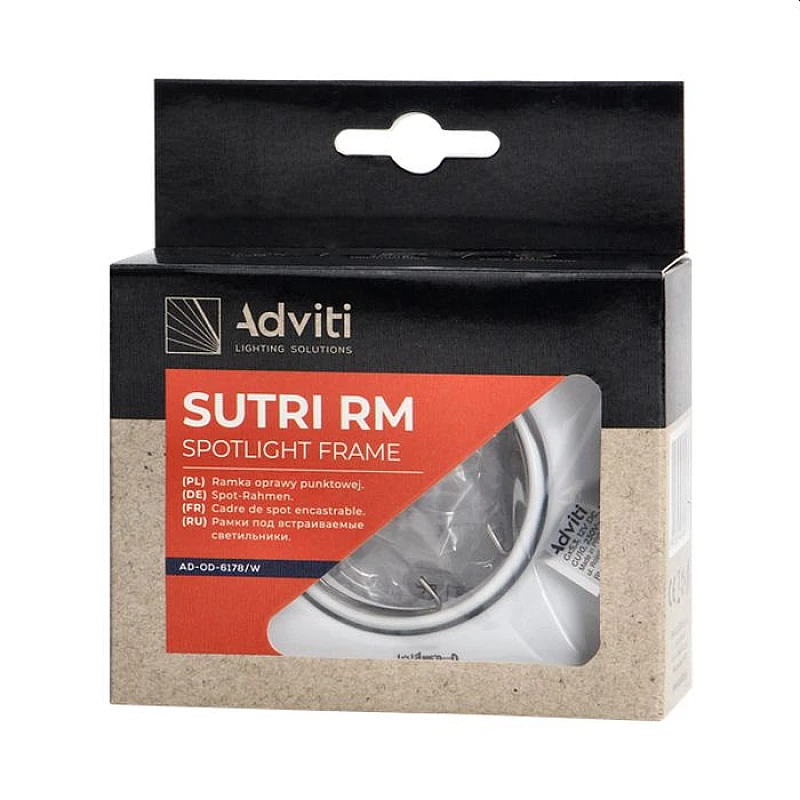 ORNO Φωτιστικό Spot Τετράγωνο GU10/MR16 κινητό SUTRI RM Λευκό Adviti AD-OD-6178/W ORNO Φωτιστικό Spot Τετράγωνο GU10/MR16 κινητό SUTRI RM Λευκό Adviti AD-OD-6178/W