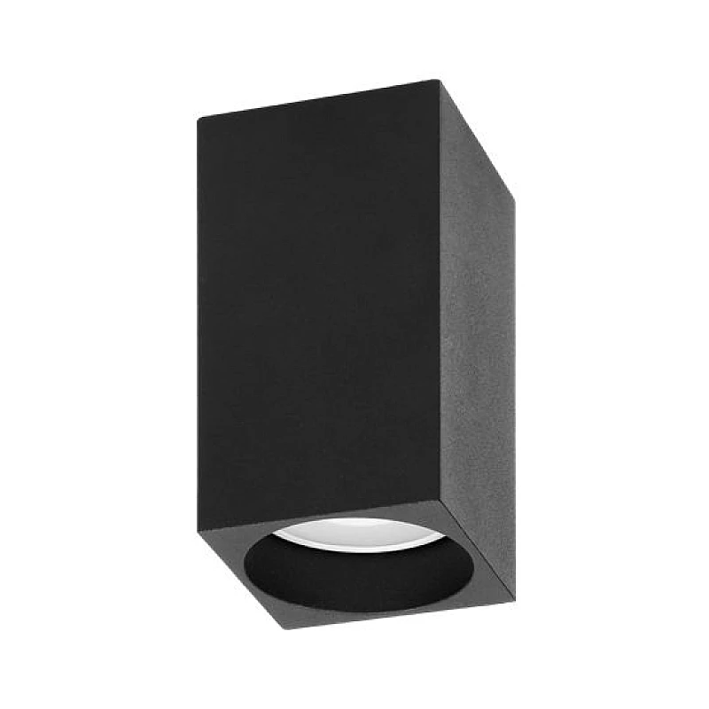 ORNO Φωτιστικό σποτ Οροφής GU10 τετράγωνο downlight 50W BARBRA DLS μαύρο αλουμινίου Adviti AD-OD-6142B ORNO Φωτιστικό σποτ Οροφής GU10 τετράγωνο downlight 50W BARBRA DLS μαύρο αλουμινίου Adviti AD-OD-6142B