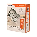 ORNO Spot Γωνιακό κουζίνας LED 2.5W Φυσικό Λευκό 4000K με ανέπαφο διακόπτη inox σετ 2 τεμ. OR-AE-13118 ORNO Spot Γωνιακό κουζίνας LED 2.5W Φυσικό Λευκό 4000K με ανέπαφο διακόπτη inox σετ 2 τεμ. OR-AE-13118