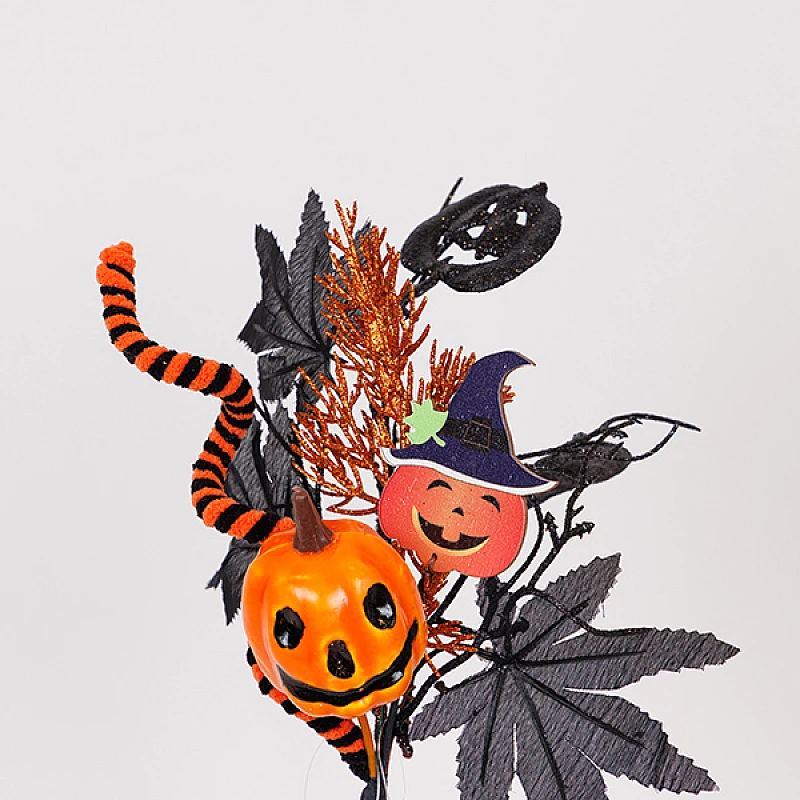 Αποκριάτικο Διακοσμητικο-Halloween Κλαδί με φιγούρες-κολοκύθες 34cm πορτοκαλί μαύρο 600-47524 Eurolamp Αποκριάτικο Διακοσμητικο-Halloween Κλαδί με φιγούρες-κολοκύθες 34cm πορτοκαλί μαύρο 600-47524 Eurolamp