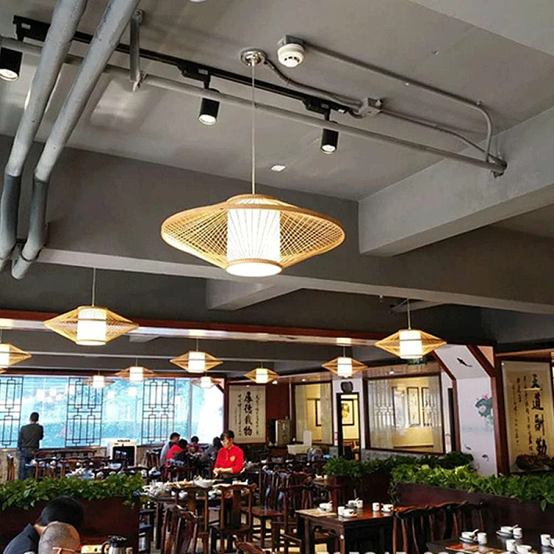 Φωτιστικό Οροφής Κρεμαστό E27 μπαμπού 50cm BK8002-P-M OEM Φωτιστικό Οροφής Κρεμαστό E27 μπαμπού 50cm BK8002-P-M OEM
