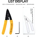 Απογυμνωτής οπτικών ινών τριών οπών CFS-3 OEM