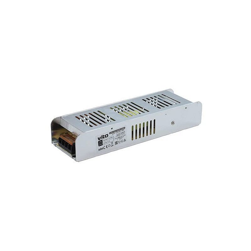 Τροφοδοτικό ταινίας Led ZEUS SLIM 200W 24V 8.35A 6240640 VITO Τροφοδοτικό ταινίας Led ZEUS SLIM 200W 24V 8.35A 6240640 VITO