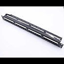 PP-UTPC6-24 Patch panel 19" CAT 6 UTP 24 θυρών σε μαύρο χρώμα 1U OEM PP-UTPC6-24 Patch panel 19" CAT 6 UTP 24 θυρών σε μαύρο χρώμα 1U OEM