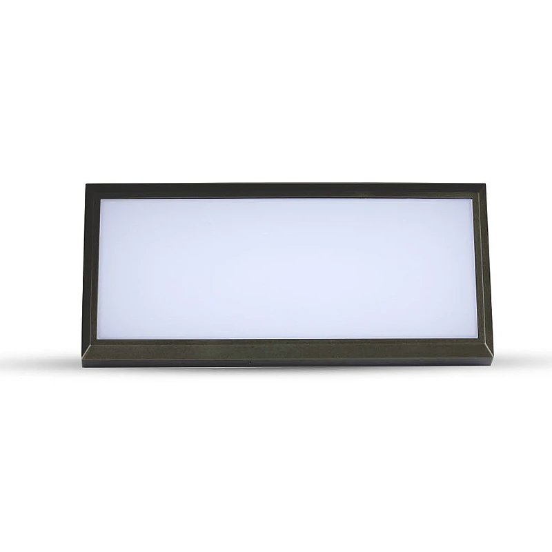 Φωτιστικό LED απλίκα 12W γωνία IP65 6400K ψυχρό λευκό Μαύρο σώμα VT-8054 V-TAC 6809 Φωτιστικό LED απλίκα 12W γωνία IP65 6400K ψυχρό λευκό Μαύρο σώμα VT-8054 V-TAC 6809