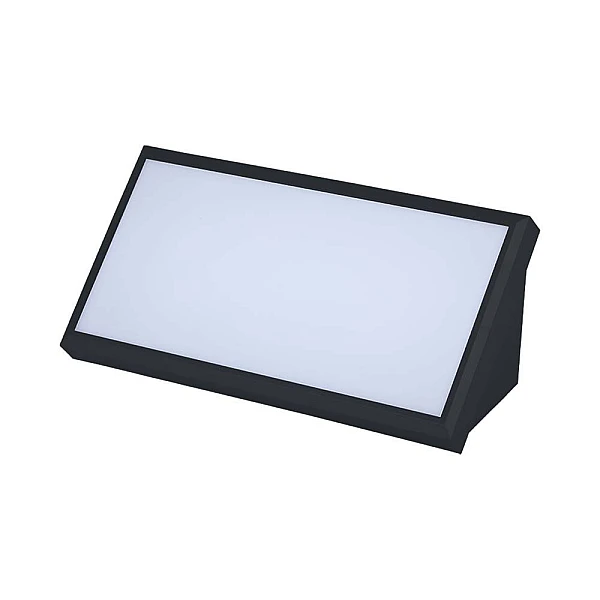 Φωτιστικό LED απλίκα 20W γωνία IP65 4000K φυσικό λευκό με μαύρο σώμα VT-8055 V-TAC 6811