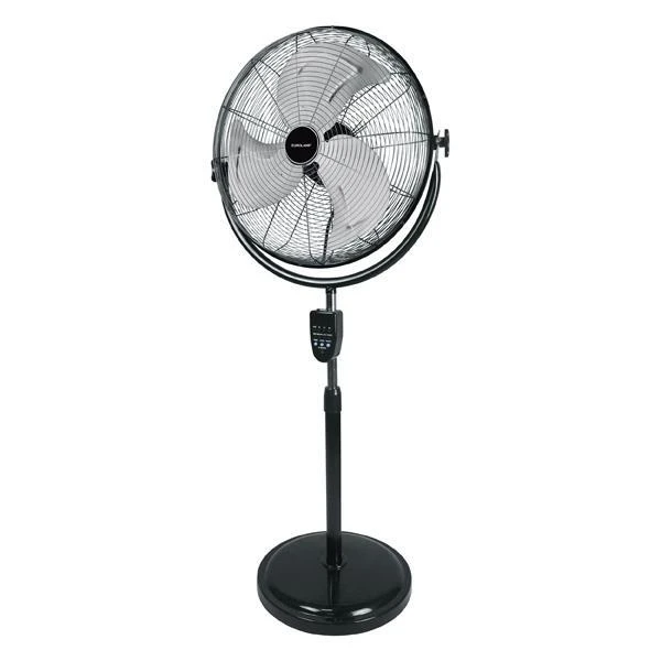 Ανεμιστήρας Επαγγελματικός Ορθοστάτης 100W Διαμέτρου 50cm με Τηλεχειριστήριο 300-23504 Eurolamp