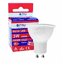 Λαμπτήρας LED σποτ 3W GU10 110º Ψυχρό λευκό 6500K 02506500 OMU Lighting Λαμπτήρας LED σποτ 3W GU10 110º Ψυχρό λευκό 6500K 02506500 OMU Lighting