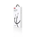 XO NB-Q252B SILICONE USB 2.0 Cable USB-C to USB-C 60W Μαύρο 1m XO NB-Q252B SILICONE USB 2.0 Cable USB-C to USB-C 60W Μαύρο 1m