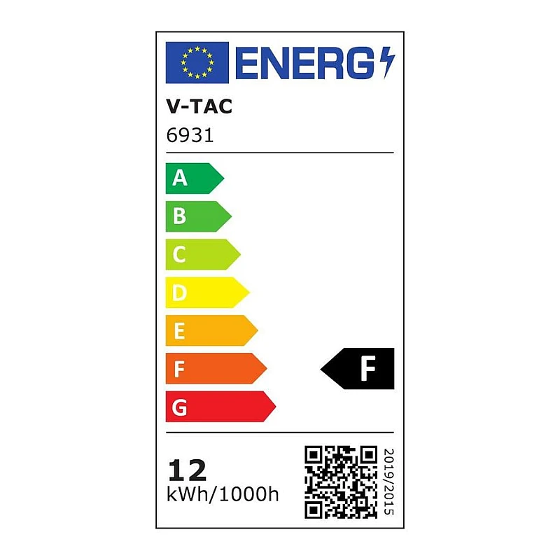 Φωτιστικό οροφής LED Designer 12W 4000K Φυσικό λευκό σε Μαύρο χρώμα 6931 V-TAC Φωτιστικό οροφής LED Designer 12W 4000K Φυσικό λευκό σε Μαύρο χρώμα 6931 V-TAC