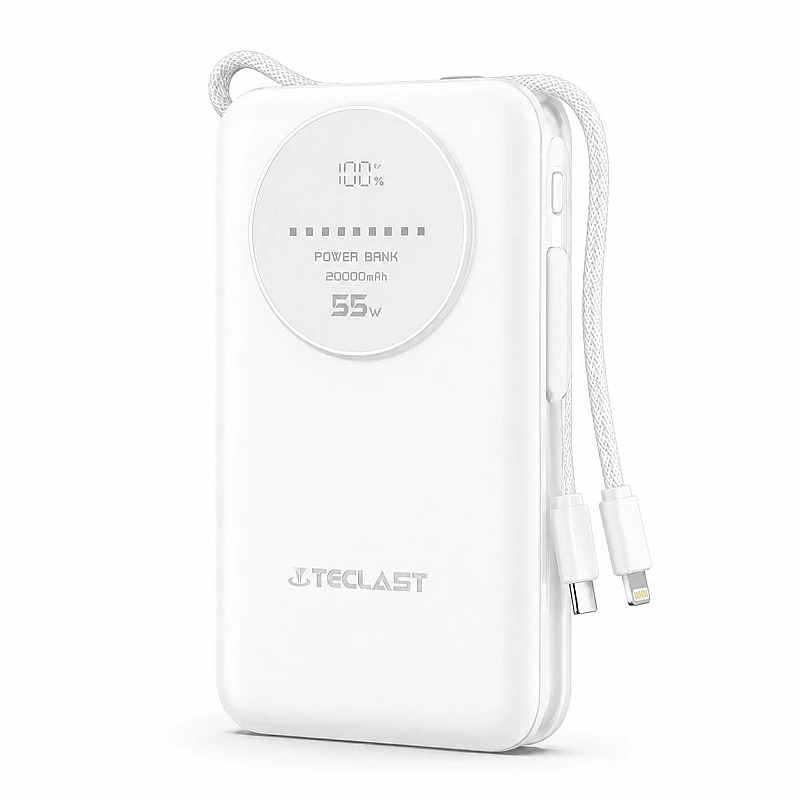 TECLAST Powerbank C20 Pro 55W 77Wh 20000mAh White