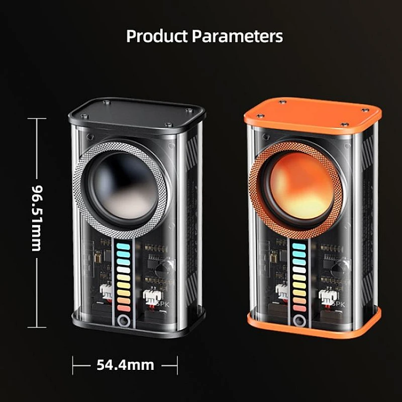 Remax Mini Φορητό Ηχείο Bluetooth 5W Extra Bass Γκρί RB-M68
