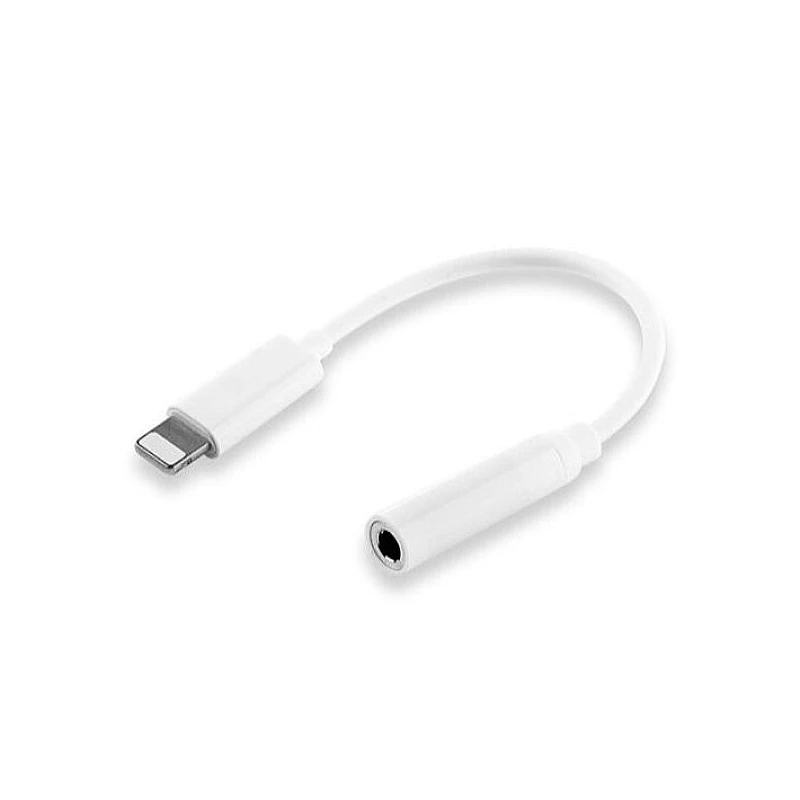 HY-702 Αντάπτορας Lightning σε 3.5mm Λευκό OEM HY-702 Αντάπτορας Lightning σε 3.5mm Λευκό OEM