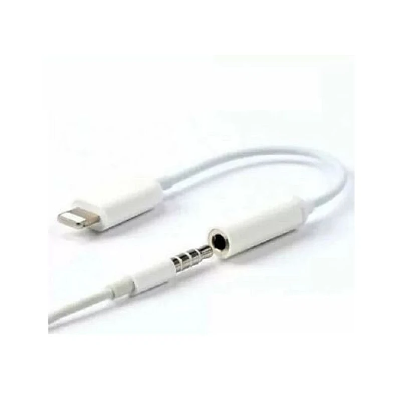 HY-702 Αντάπτορας Lightning σε 3.5mm Λευκό OEM HY-702 Αντάπτορας Lightning σε 3.5mm Λευκό OEM