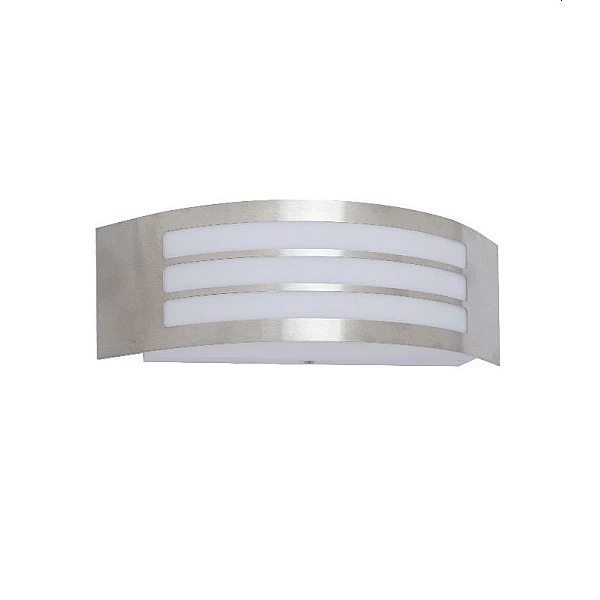 Φωτιστικό εξωτερικού χώρου επίτοιχο Nickel 1xE27 VALENCIA IP44 3231040 VITO