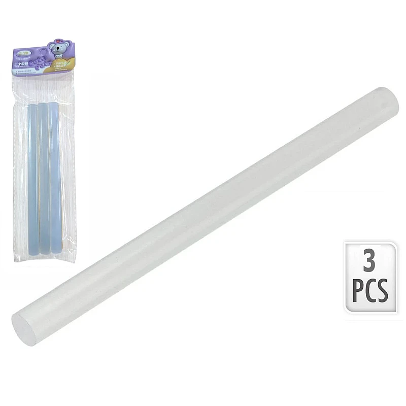 Ράβδοι σιλικόνης 11x170mm για Πιστόλι Σιλικόνης Διάφανοι 43279 3τεμ Ράβδοι σιλικόνης 11x170mm για Πιστόλι Σιλικόνης Διάφανοι 43279 3τεμ