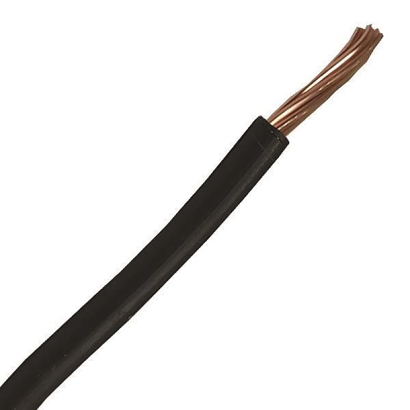 Πολύκλωνο καλώδιο 1 x 6 mm² HO7V-U PVC (ΝΥΑ) μαύρο 150-13340 Wairel Πολύκλωνο καλώδιο 1 x 6 mm² HO7V-U PVC (ΝΥΑ) μαύρο 150-13340 Wairel