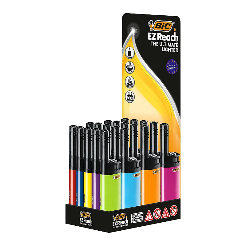 BIC Αναπτήρας πολλαπλών χρήσεων EZ REACH 1 Τεμάχιο 70656 BIC Αναπτήρας πολλαπλών χρήσεων EZ REACH 1 Τεμάχιο 70656