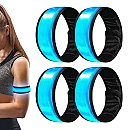 Βραχιόλι φωτιζόμενο Led  Glowing Bracelet σε Μπλέ χρώμα OEM 1 τεμ.