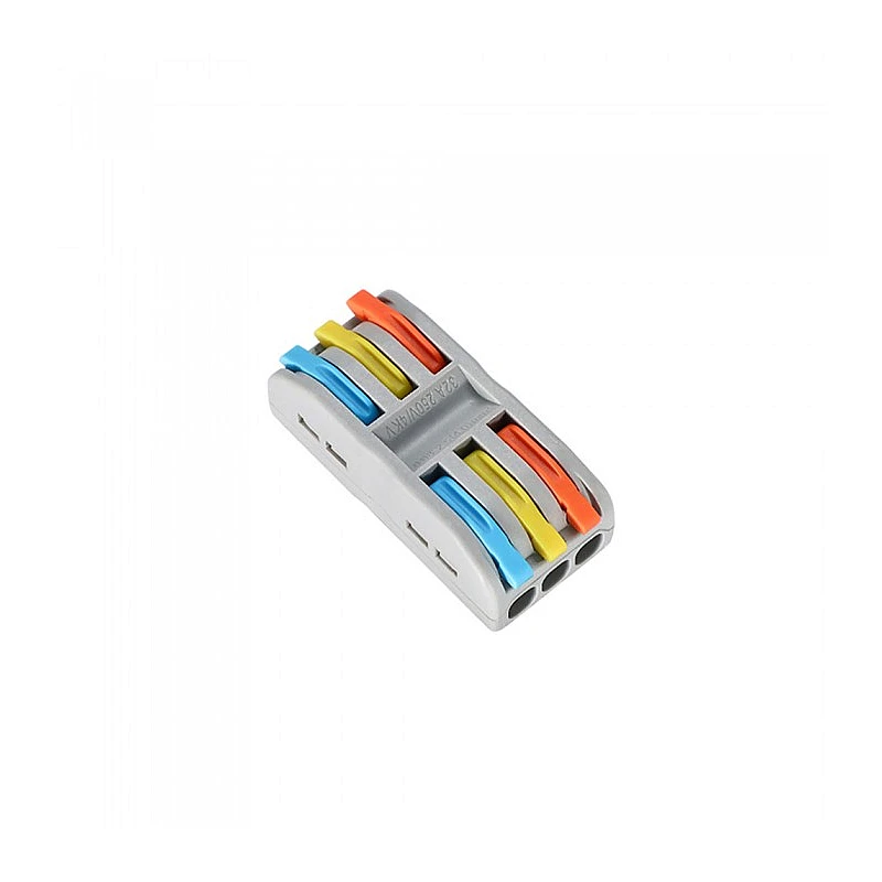 Συνδετήρας καλωδίων (κλέμα με κλίπς) QUICKY 3-3 0.08mm²-2.5mm² 32A 5 τεμάχια 7200241 Vito 