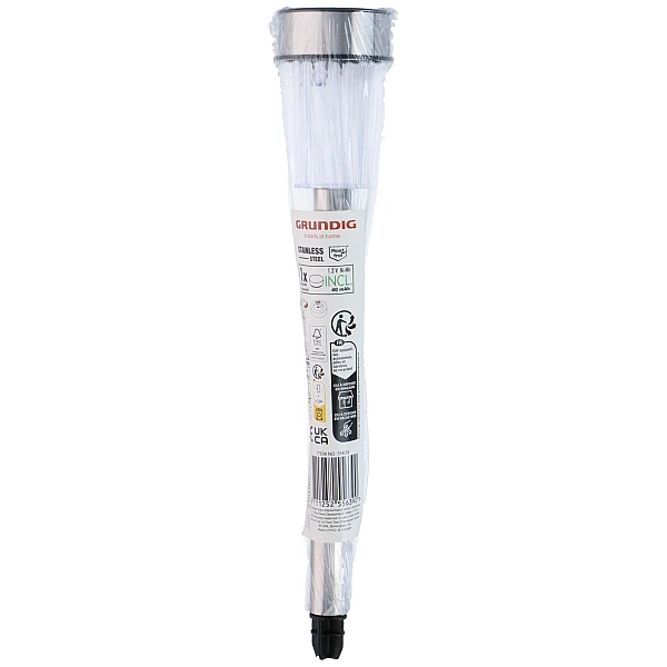 GRUNDIG Ηλιακό Καρφωτό Φωτιστικό Κήπου LED Ø4,8x36,5cm IP44 55639