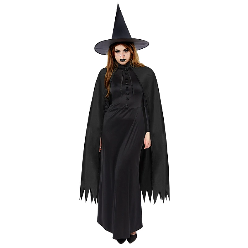 Αποκριάτικο Αξεσουάρ-Halloween Σετ Μάγισσας Μαύρο με κάπα καπέλο και μύτη one size 9918088 amscan Αποκριάτικο Αξεσουάρ-Halloween Σετ Μάγισσας Μαύρο με κάπα καπέλο και μύτη one size 9918088 amscan