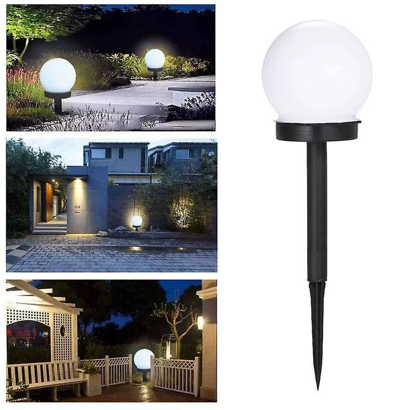 Ηλιακό φωτιστικό Μπάλα κήπου LED Φ10cm λευκό SL250912 OEM σετ 2 τεμαχια Ηλιακό φωτιστικό Μπάλα κήπου LED Φ10cm λευκό SL250912 OEM σετ 2 τεμαχια
