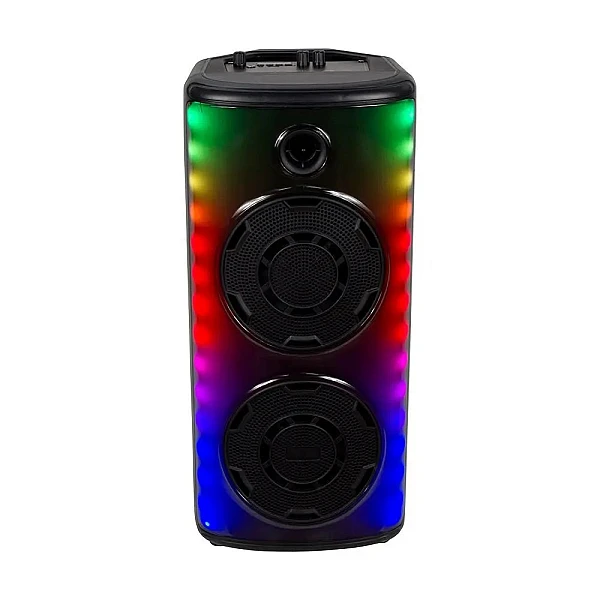 Φορητό Ηχείο Bluetooth 2x8” 30W με ενσύρματο μικρόφωνο και χειριστήριο RF V-TAC 7677
