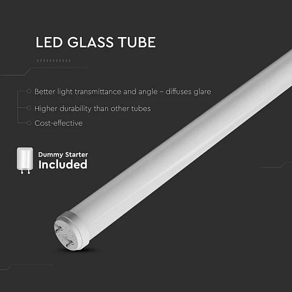 T8 Λαμπτήρας LED Φθορίου 20Watt G13 1.50m φυσικό λευκό 4000K VT-1575 7801 V-TAC