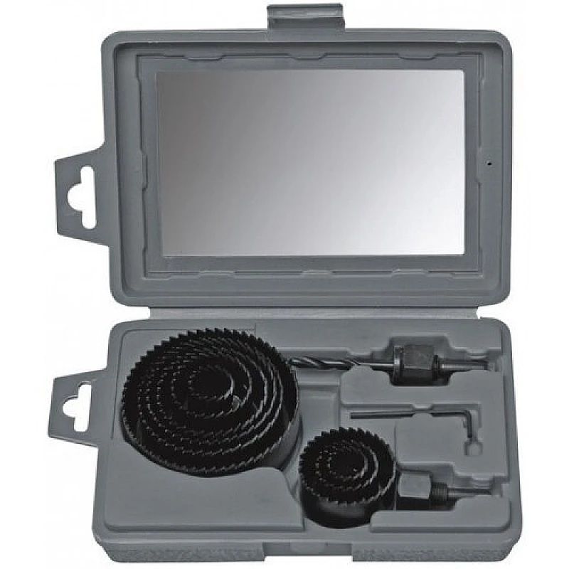 Σετ Ποτηροτρύπανα για Ξύλο 9τμχ 19-82mm DEDRA 0792