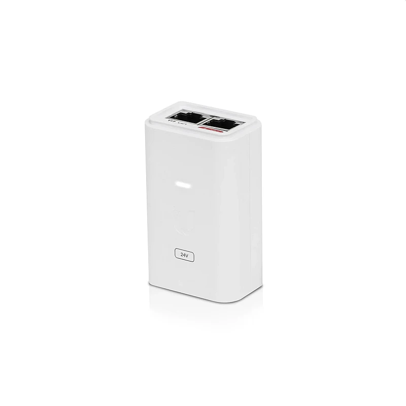 Ubiquiti POE-24-7W-G-WH Gigabit Ethernet Τροφοδοσία μέσω Ethernet Αντάπτορας Λευκός