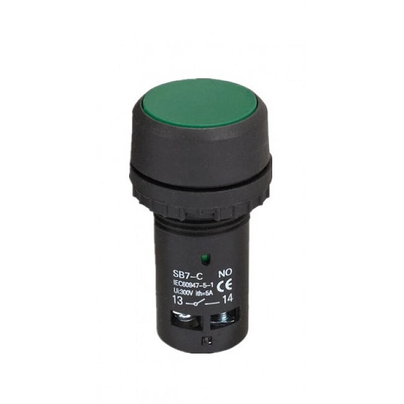Μπουτόν Πόρτας Φ22 1NO+1NC Πράσινο 230V SB7-CA35 XINDALI 28182001 Μπουτόν Πόρτας Φ22 1NO+1NC Πράσινο 230V SB7-CA35 XINDALI 28182001