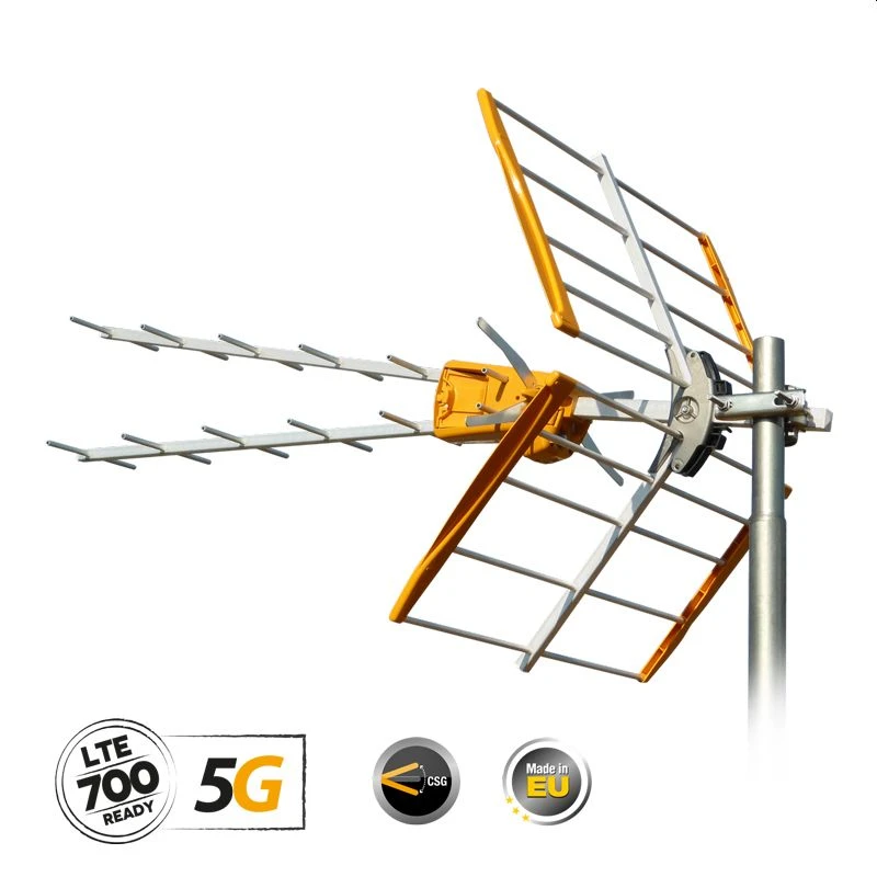 TELEVES Εξωτερική Κεραία Τηλεόρασης V Zenit 5G LTE UHF (21-48) 149221 TELEVES Εξωτερική Κεραία Τηλεόρασης V Zenit 5G LTE UHF (21-48) 149221