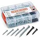 BLACK+DECKER Σετ Καρφιών 1125 Τεμαχίων σε Κασετίνα BXCHSF7054
