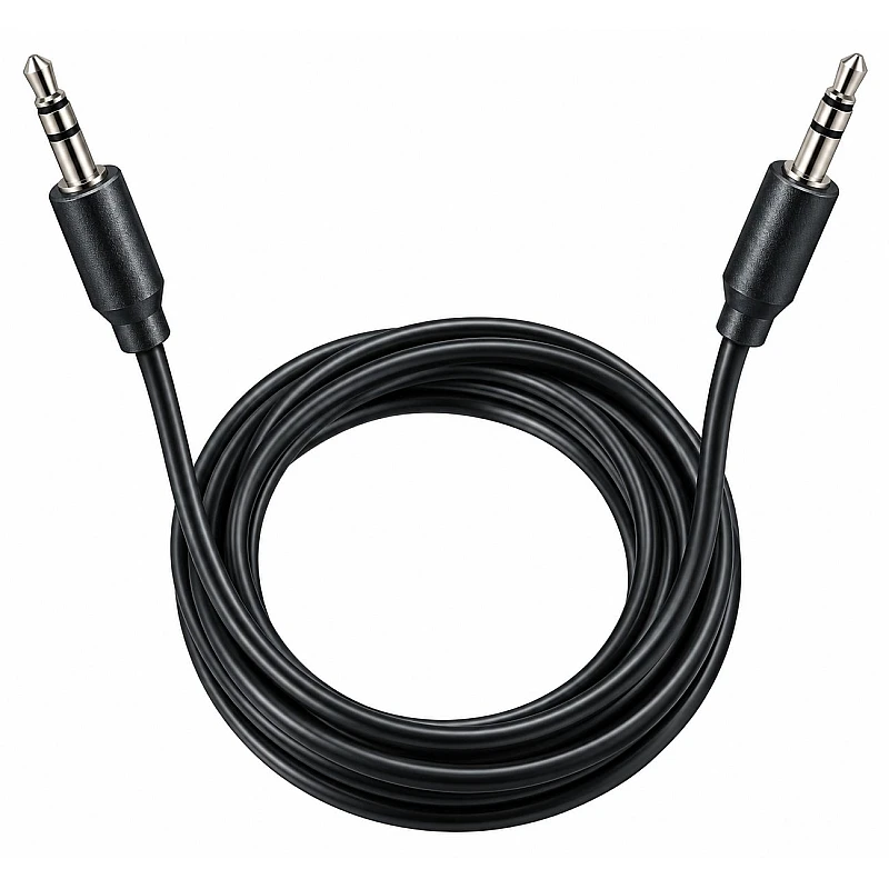 GRUNDIG Καλώδιο Ήχου AUX Stereo 3.5mm Jack σε 3.5mm Jack 2m Μαύρο 47214