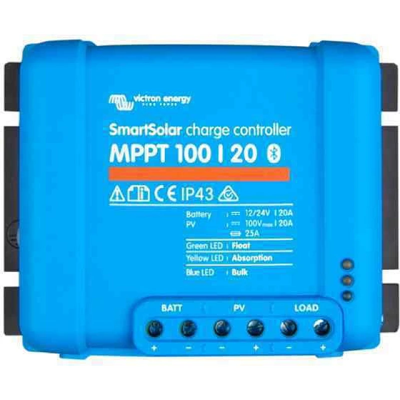 Victron Energy SmartSolar MPPT 100/20 Ρυθμιστής Φόρτισης 48V 20A Victron Energy SmartSolar MPPT 100/20 Ρυθμιστής Φόρτισης 48V 20A