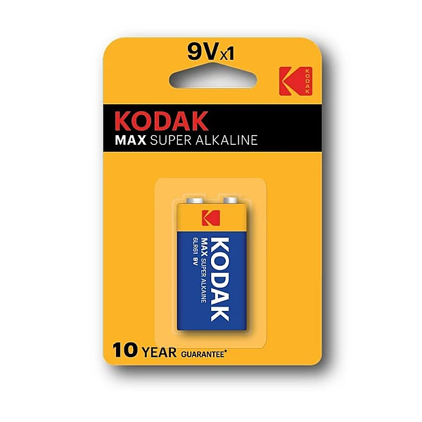 Kodak Αλκαλική Μπαταρία 9V 6LR61 1 τεμάχιο