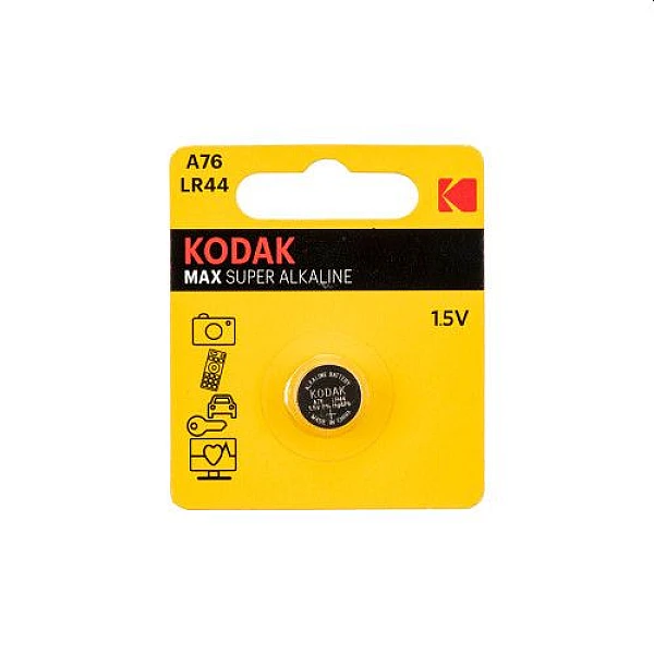 Kodak Αλκαλική Μπαταρία LR44 A76 1.5V 