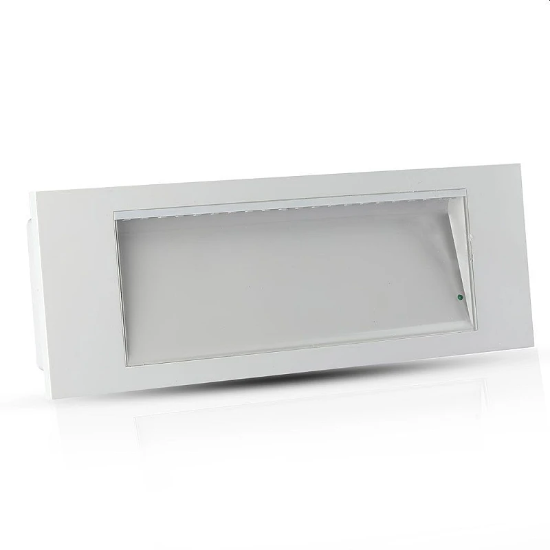 Φωτιστικό ασφαλείας CREE LED 2σε1 3.8W Λευκό VT-511 ​V-TAC 899-6