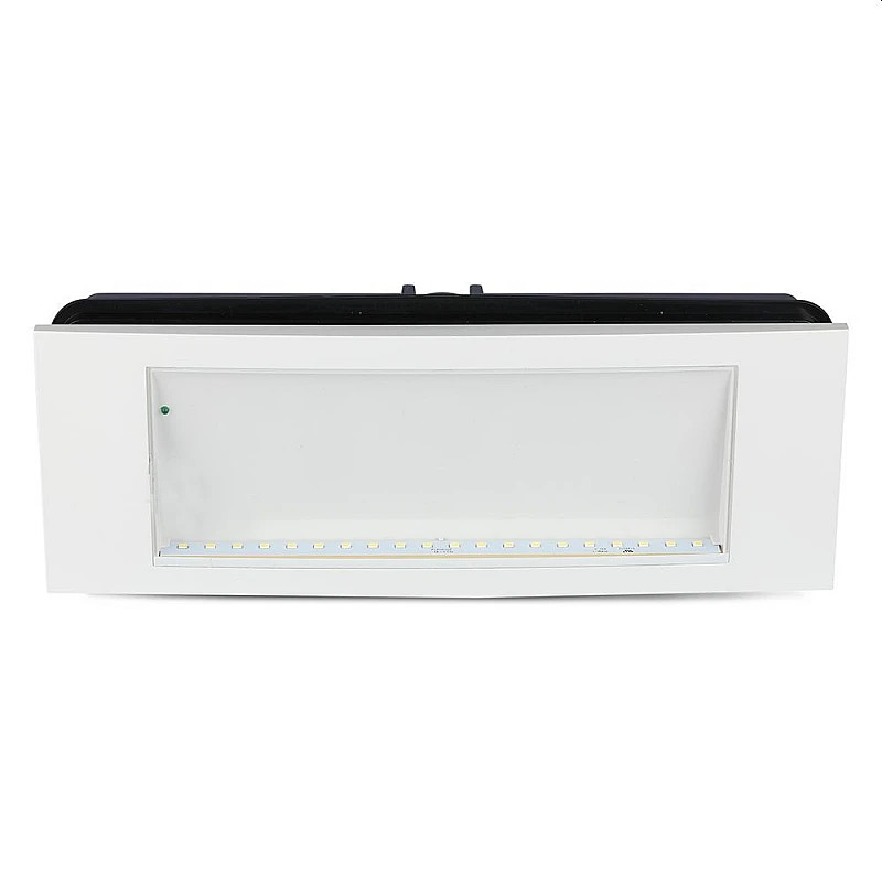 Φωτιστικό ασφαλείας CREE LED 2σε1 3.8W Λευκό VT-511 ​V-TAC 899-6