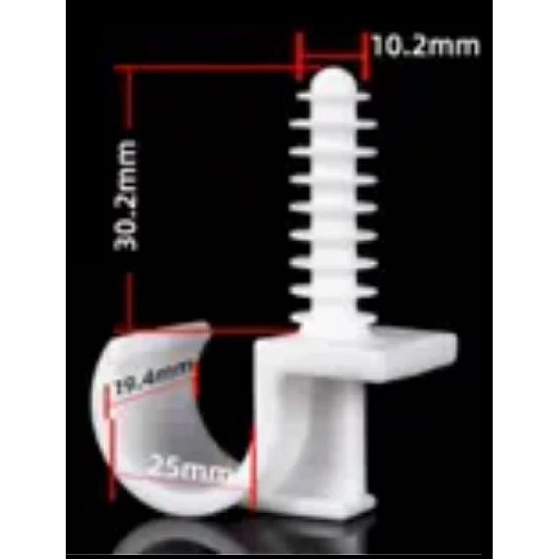 Στήριγμα σωλήνων Φ25 μονό μαύρο FXB3470 OEM Στήριγμα σωλήνων Φ25 μονό μαύρο FXB3470 OEM