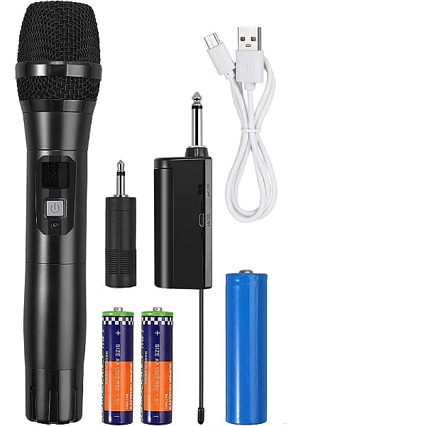 Ασύρματο Μικρόφωνο Χειρός Φωνής Επαναφορτιζόμενο WMC200 OEM