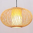 Φωτιστικό Οροφής Κρεμαστό E27 μπαμπού 50cm BK8056-P-L OEM Φωτιστικό Οροφής Κρεμαστό E27 μπαμπού 50cm BK8056-P-L OEM