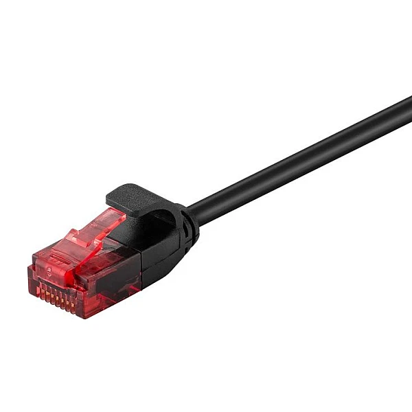 Καλώδιο δικτύου U/UTP Cat 6a patch cord slim 3 μέτρα 93717 μαύρο GOOBAY