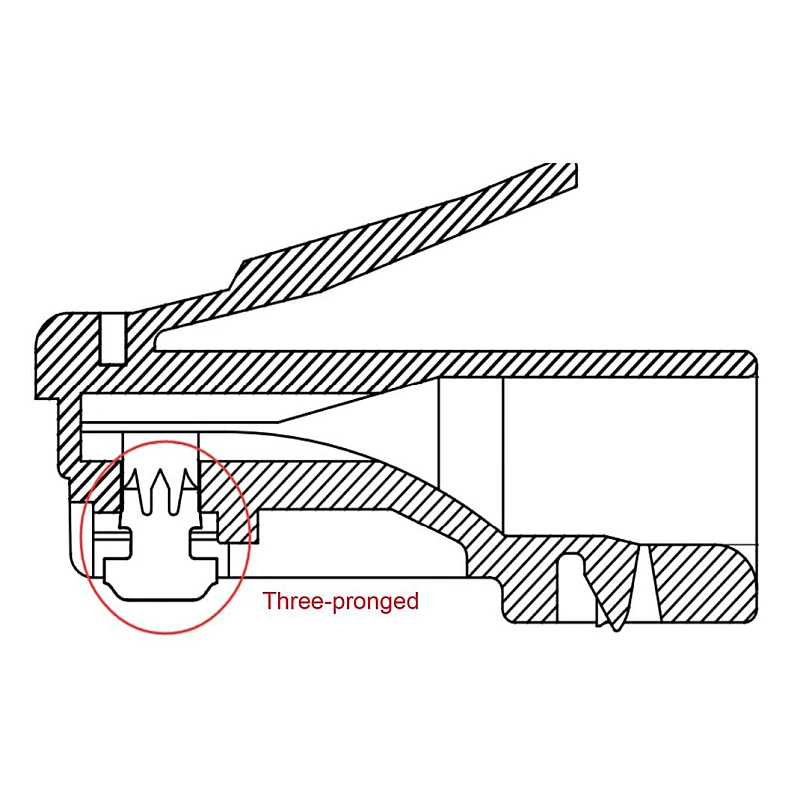 GOOBAY Βύσμα RJ45 93828 CAT 6 UTP διάφανο 1 τεμάχιο