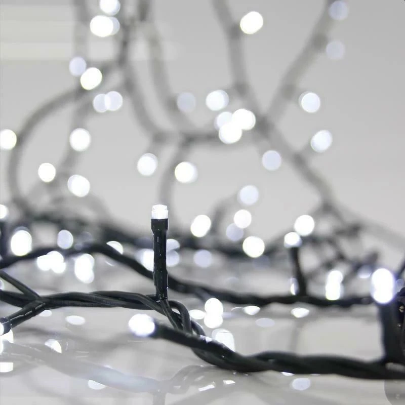 Χριστουγεννιάτικα λαμπάκια LED 100LED 10m Μπαταρίας Ψυχρό λευκό με κοντρόλ 8 λειτουργιών 10-100LCW OEM Χριστουγεννιάτικα λαμπάκια LED 100LED 10m Μπαταρίας Ψυχρό λευκό με κοντρόλ 8 λειτουργιών 10-100LCW OEM