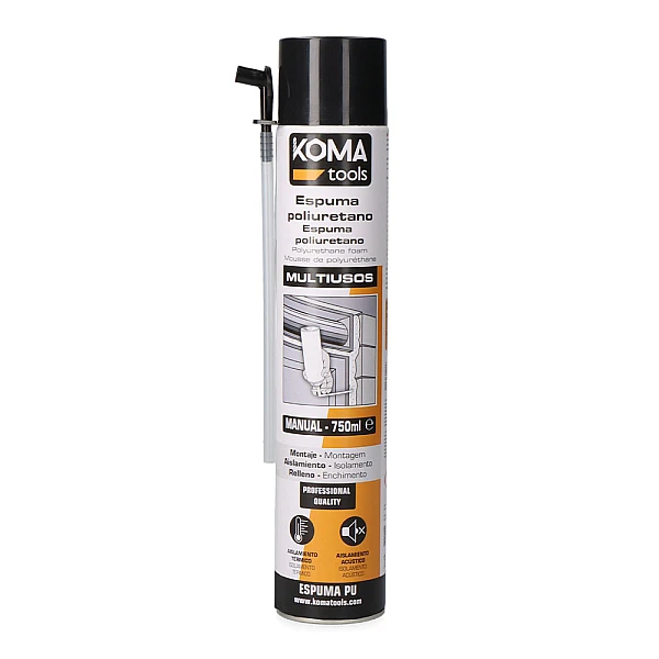 KOMA TOOLS Αφρός πολυουρεθάνης με κάνουλα 750ml 96452