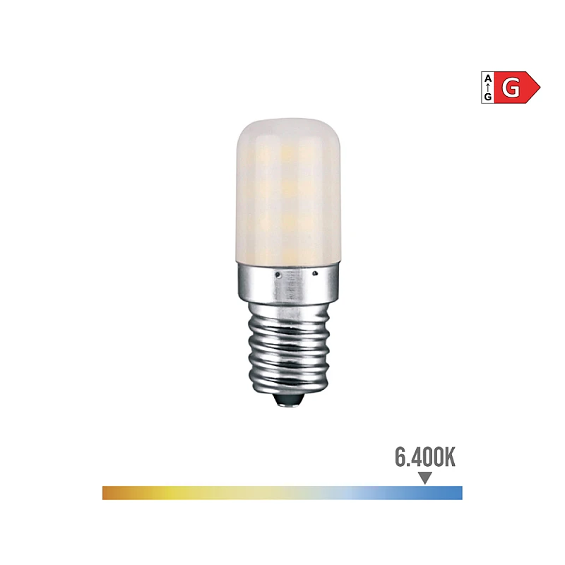 Λαμπάκι Ψυγείου Led E14 3 Watt Ψυχρό λευκό 98890 EDM Λαμπάκι Ψυγείου Led E14 3 Watt Ψυχρό λευκό 98890 EDM