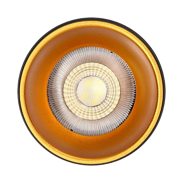 Φωτιστικό σποτ Οροφής GU10 downlight ELIZA μαύρο-χρυσό AD-OD-6521B-C Adviti ORNO